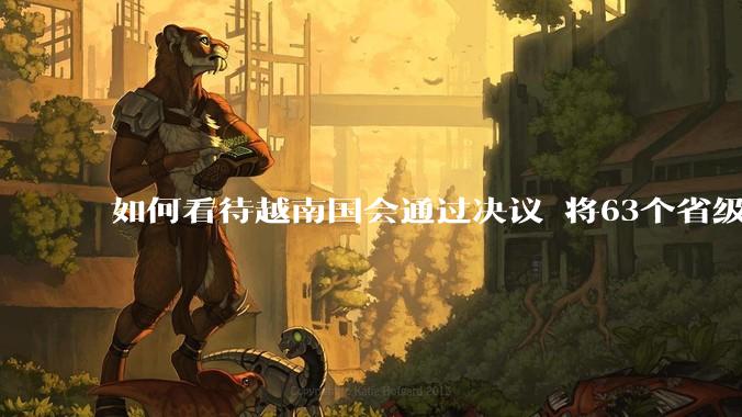 如何看待越南国会通过决议 将63个省级行政单位精简至34个?这将带来什么影响?