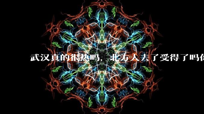 武汉真的很热吗,北方人去了受得了吗你?