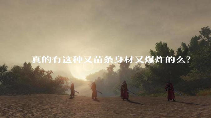真的有这种又苗条身材又爆炸的么?