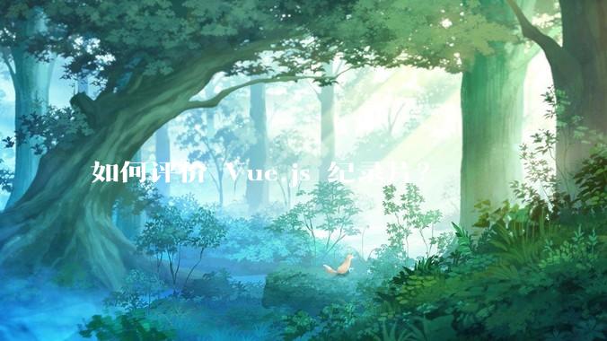 如何评价 Vue.js 纪录片?