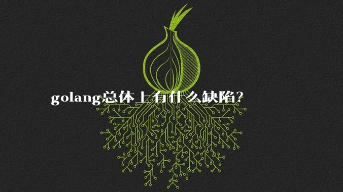 golang总体上有什么缺陷?