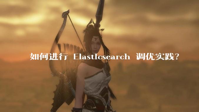 如何进行 Elasticsearch 调优实践?