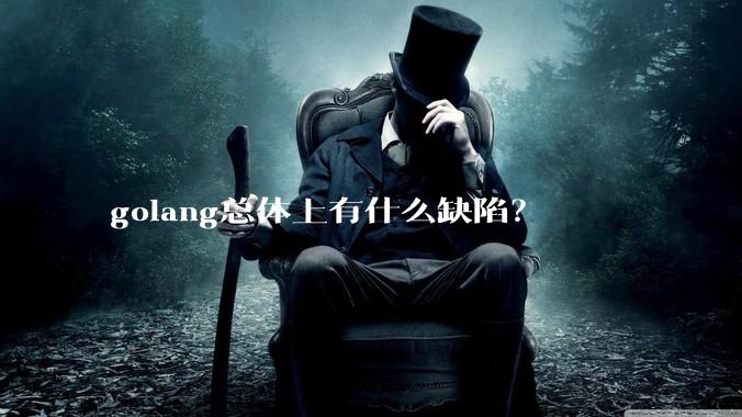 golang总体上有什么缺陷?