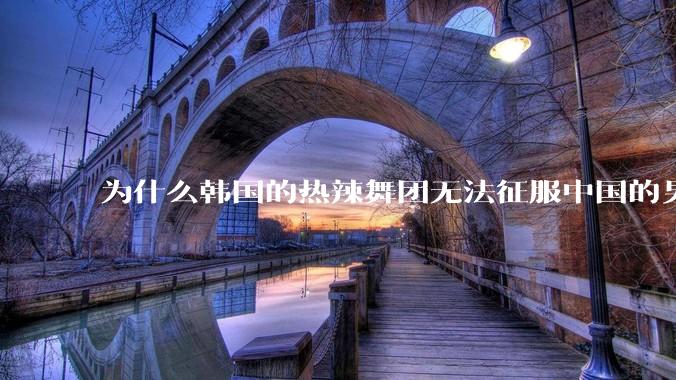 为什么韩国的热辣舞团无法征服中国的男性市场??