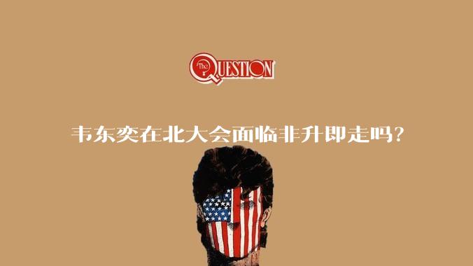 韦东奕在北大会面临非升即走吗?
