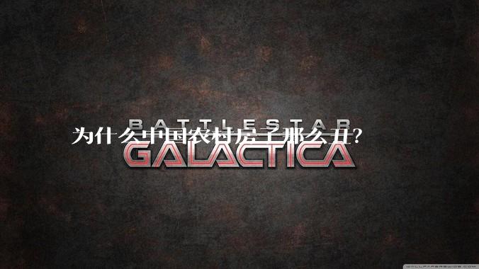 为什么中国农村房子那么丑?