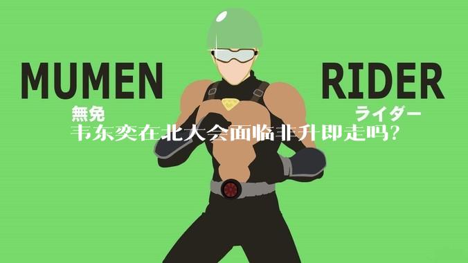 韦东奕在北大会面临非升即走吗?