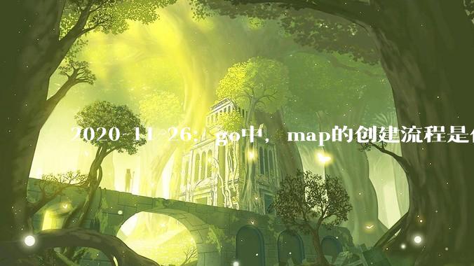 2020-11-26:go中,map的创建流程是什么?