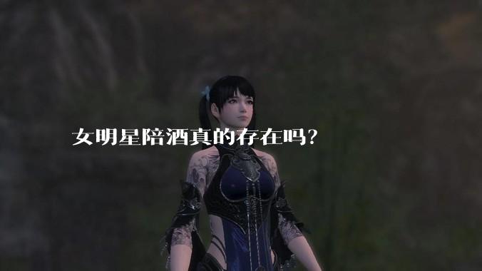 女明星陪酒真的存在吗?