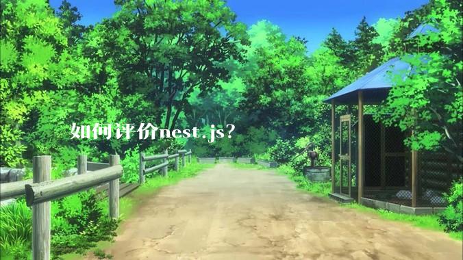 如何评价nest.js?