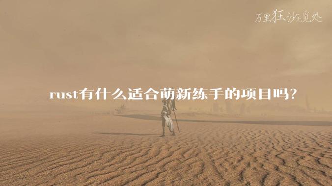 rust有什么适合萌新练手的项目吗?