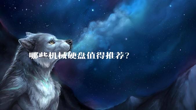 哪些机械硬盘值得推荐?