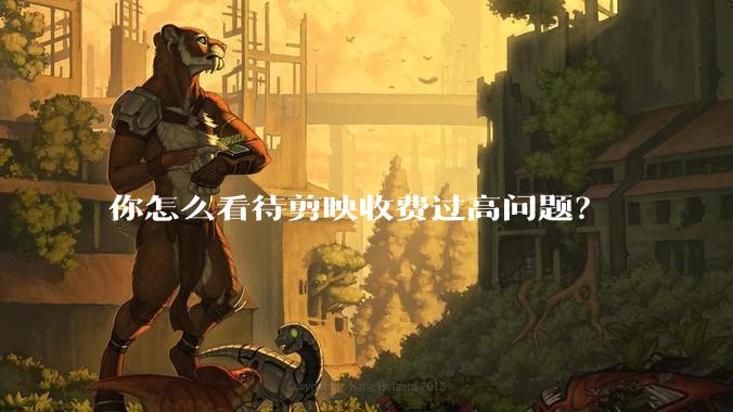 你怎么看待剪映收费过高问题?