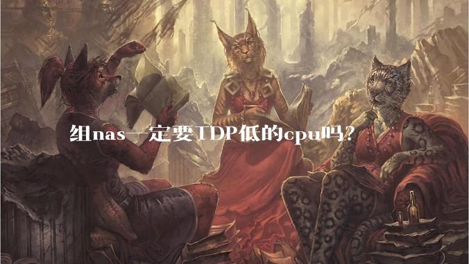 组nas一定要TDP低的cpu吗?