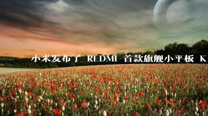 小米发布了 REDMI 首款旗舰小平板 K Pad,仅 8.8 英寸,小巧便携,如何评价这一设计?