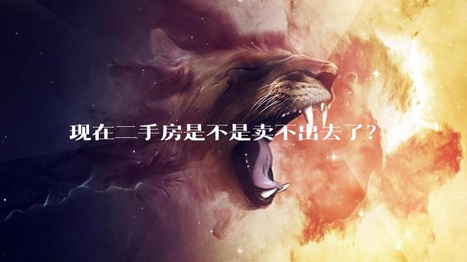 现在二手房是不是卖不出去了?