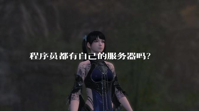 程序员都有自己的服务器吗?