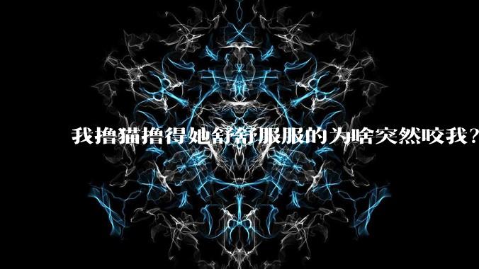 我撸猫撸得她舒舒服服的为啥突然咬我?