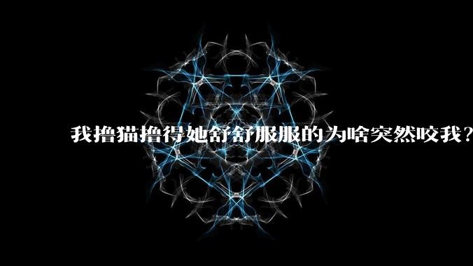 我撸猫撸得她舒舒服服的为啥突然咬我?