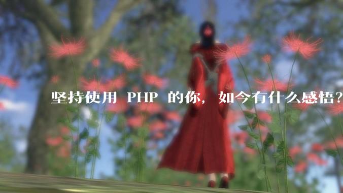 坚持使用 PHP 的你,如今有什么感悟?