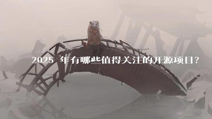 2025 年有哪些值得关注的开源项目?